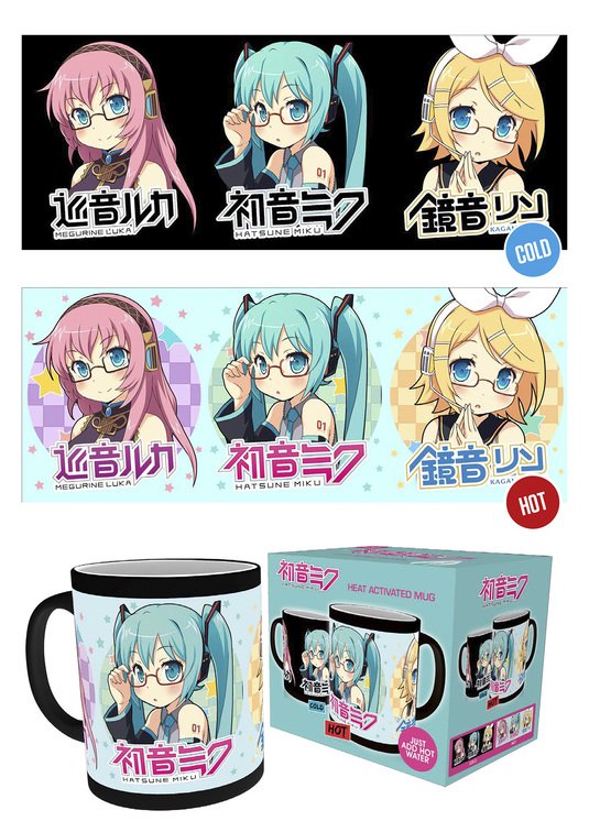 Hatsune Miko Characters Official Heat Changing Mug