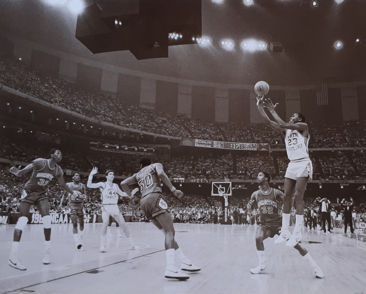 Michael Jordan Last Shot 40x50cm Art Print