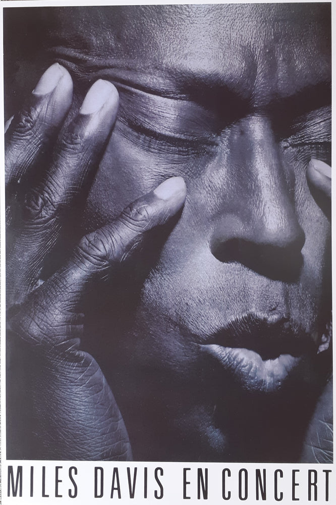 Miles Davis En Concert Classic B&W Maxi Poster Blockmount