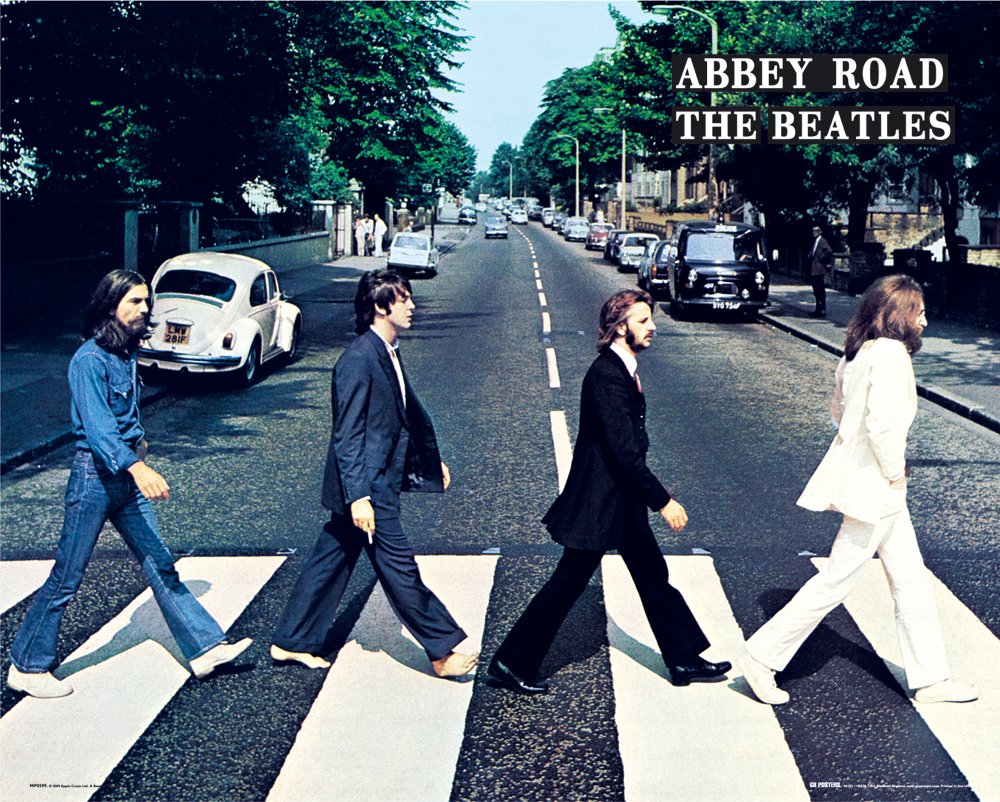 The Beatles Abbey Road 40x50cm Mini Poster