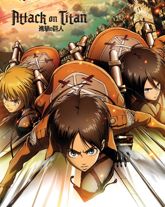 Attack On Titan One Sheet 40x50cm Mini Poster