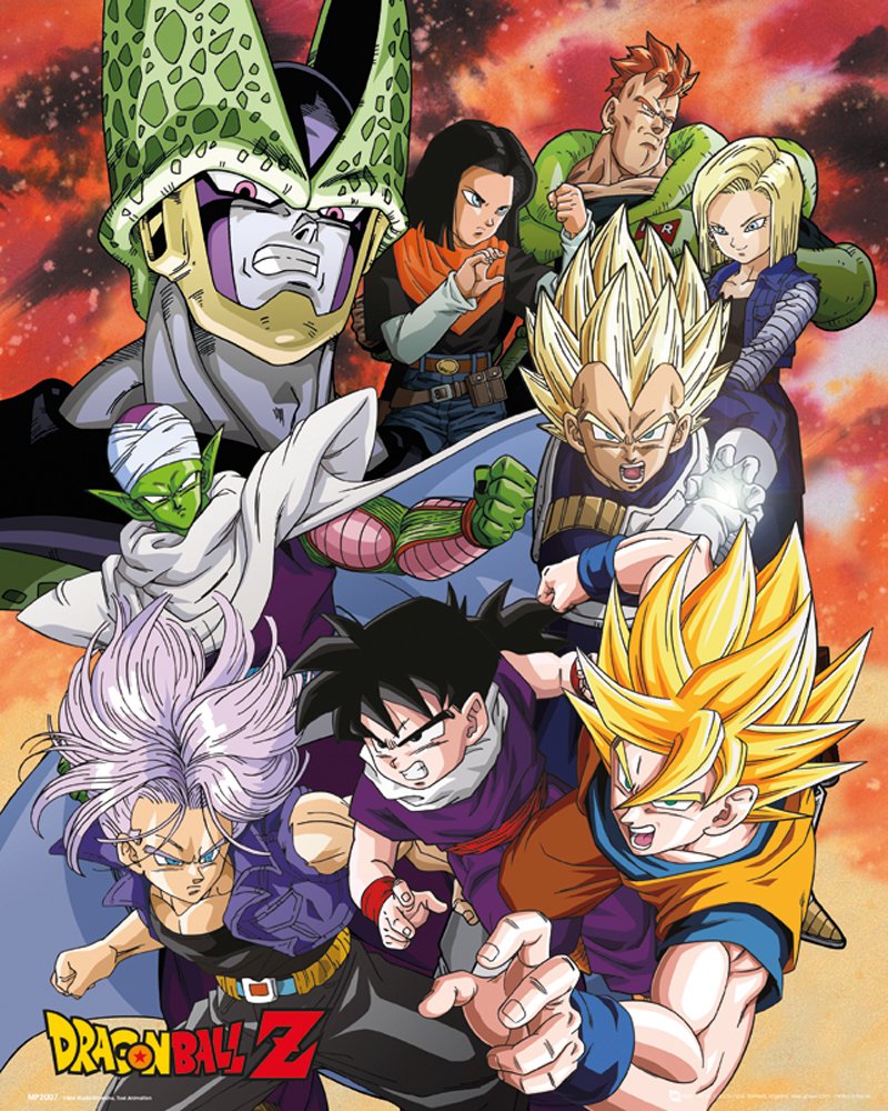 Dragonball Z Cell Saga 40x50cm Mini Poster