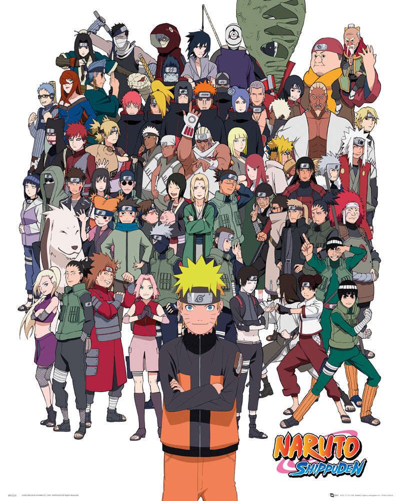 Naruto Shippuden Group 40x50cm Mini Poster