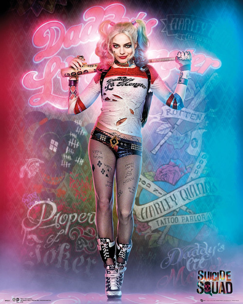 Harley Quinn Suicide Squad 40x50cm Mini Poster
