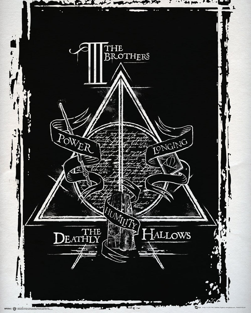 Harry Potter The Deathly Hallows 40x50cm Mini Poster