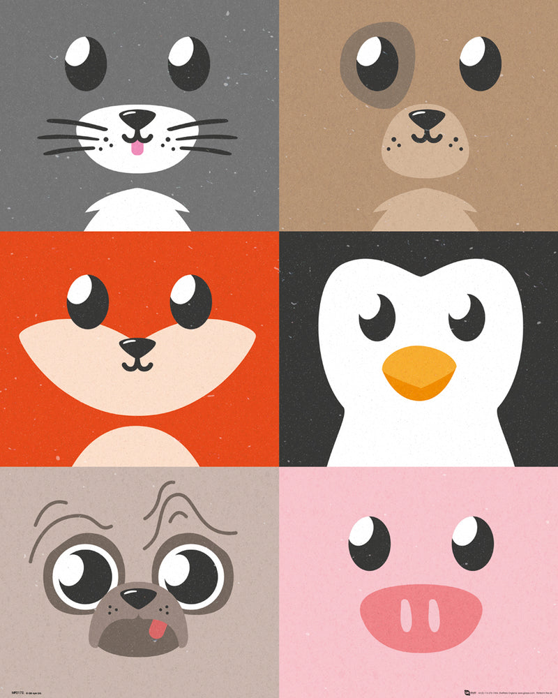 Cutest Critters Compilation 40x50cm Mini Poster