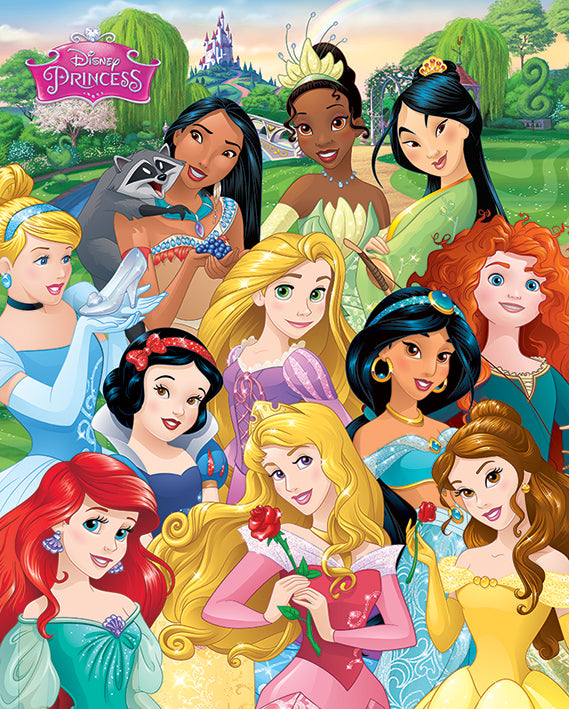 Disney Princess Montage 40x50cm Mini Poster
