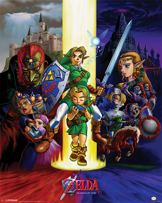 The Legend Of Zelda : Ocarina Of Time 40x50cm Mini Poster
