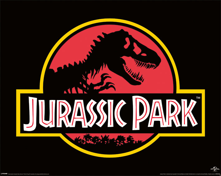 Jurassic Park Classic Logo 40x50cm Mini Poster