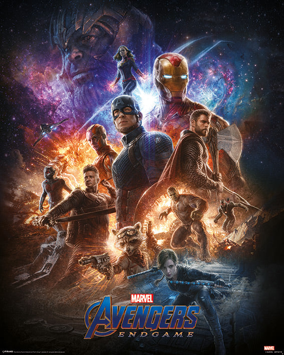 Avengers: Endgame From The Ashes 40x50cm Mini Poster