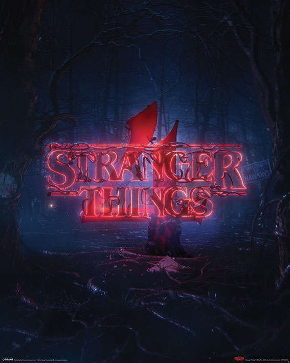 Stranger Things Season 4 Teaser 40x50cm Mini Poster