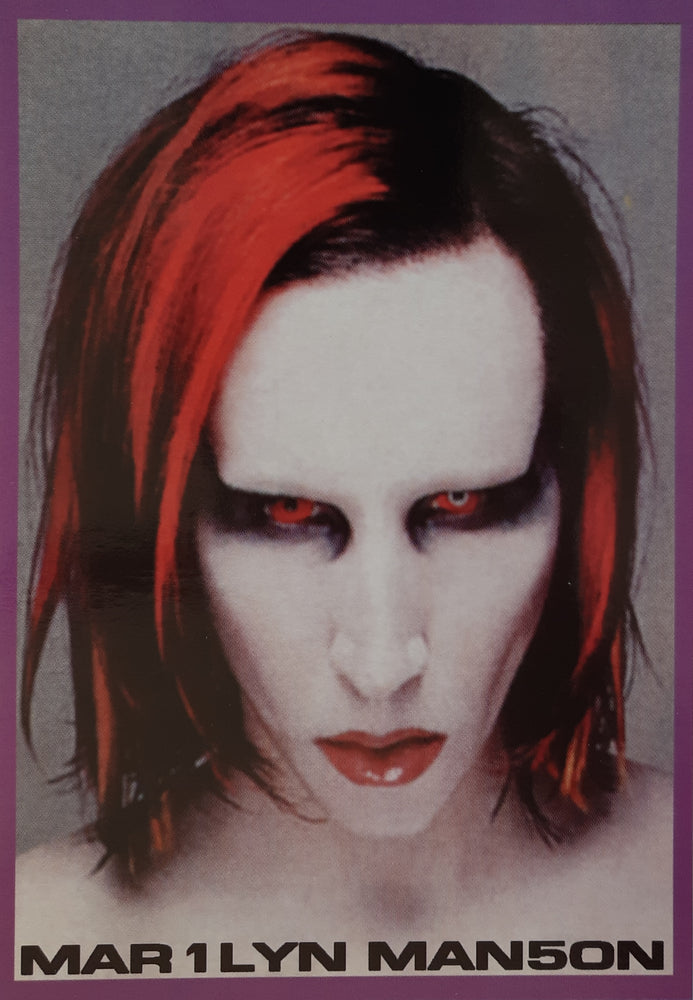 Marilyn Manson Mechanical Animals Postcard