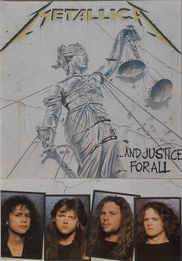 Metallica And Justice For All Postcard