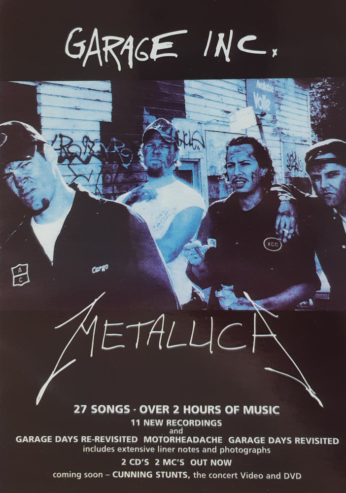 Metallica Garage Inc Postcard