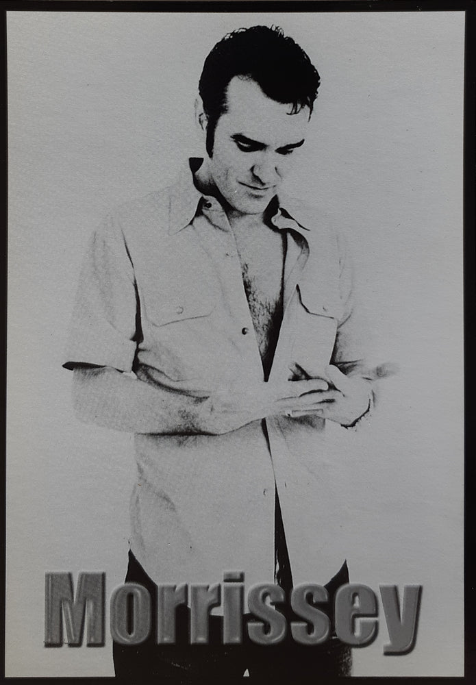 Morrissey Looking Handy Postcard