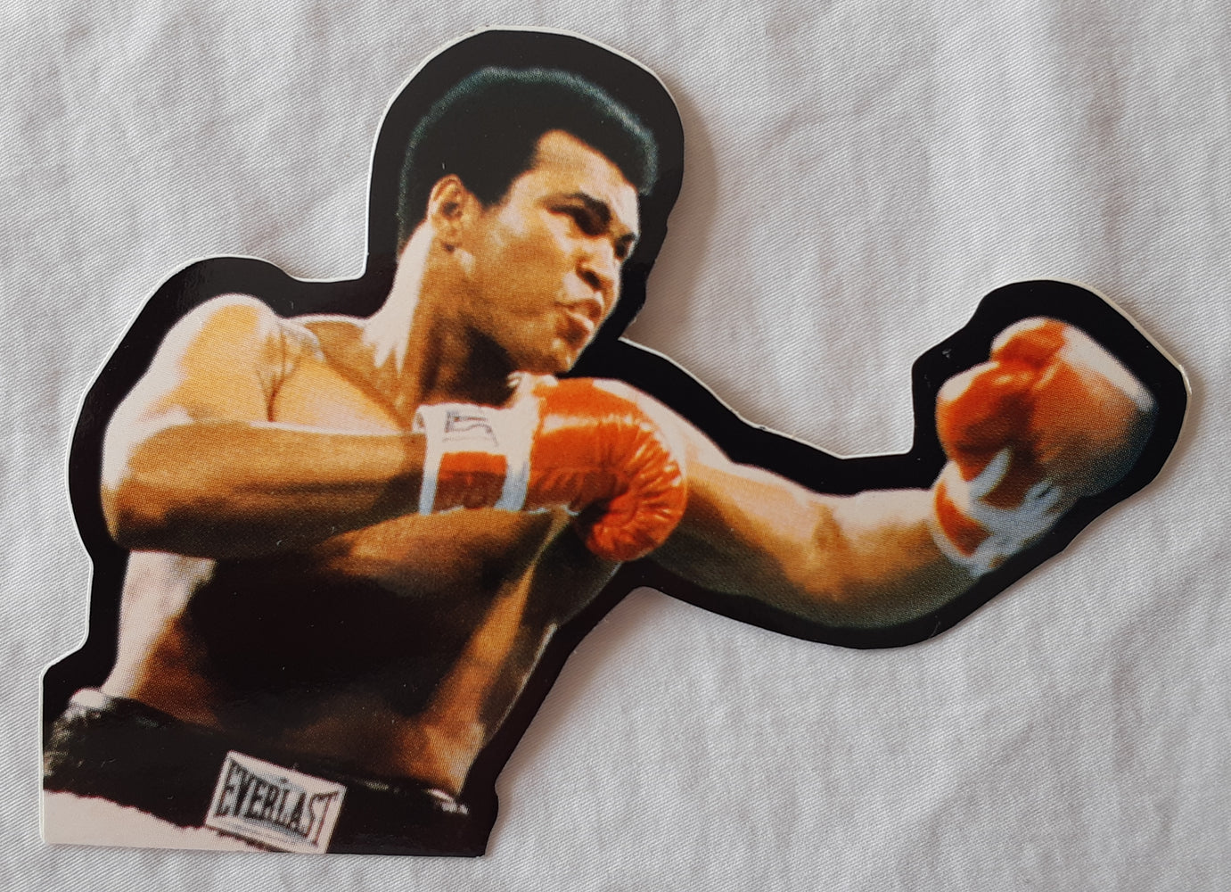 Muhammad Ali Gloves Die Cut Vinyl Sticker