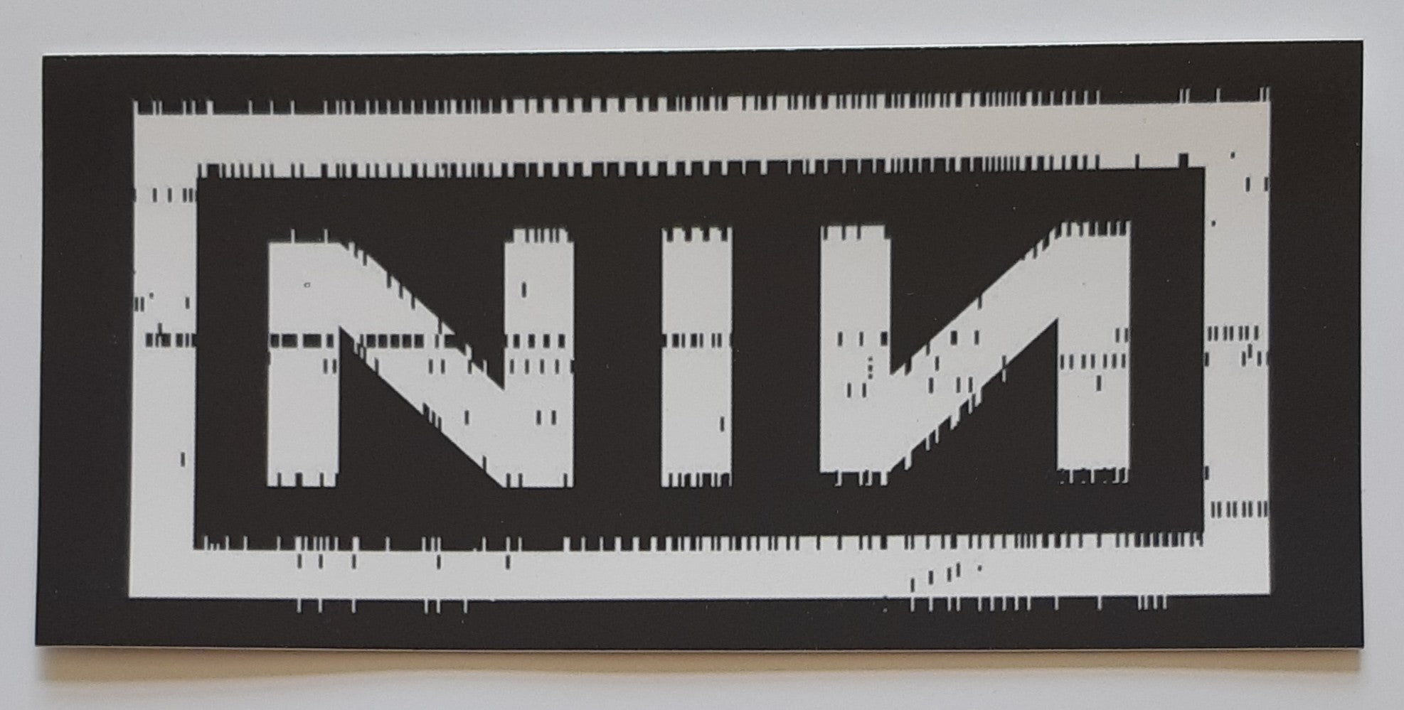 Nine Inch Nails Logo Large Vinyl Sticker
