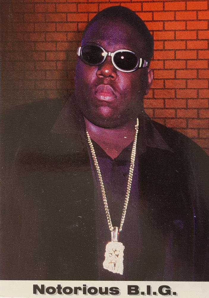Notorious B.I.G. Portrait Postcard