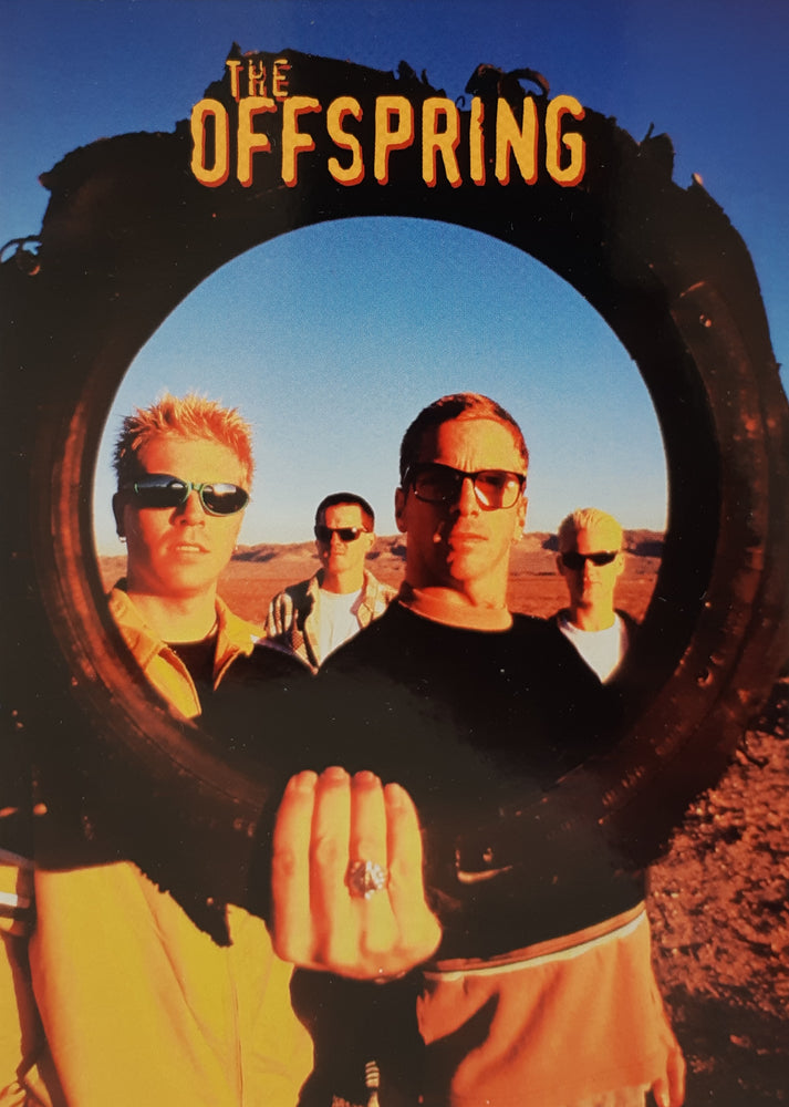 The Offspring Desert Colour Group Postcard