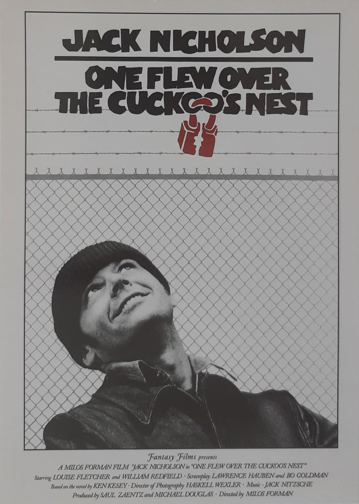 One Flew Over The Cuckoo's Nest Movie Postcard