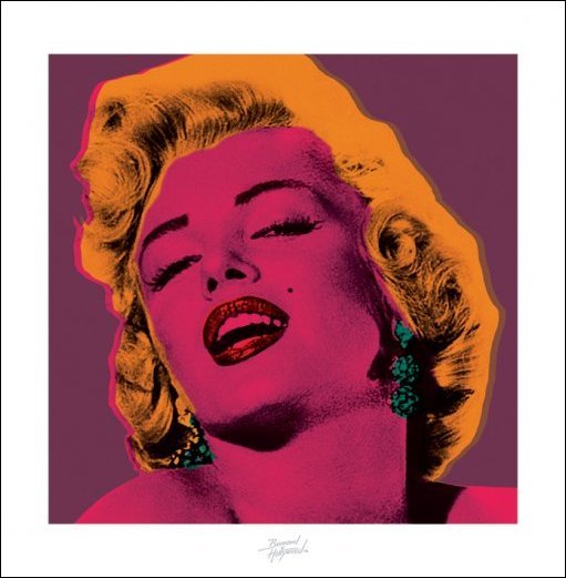 Marilyn Monroe Pop Art 40x40cm Art Print