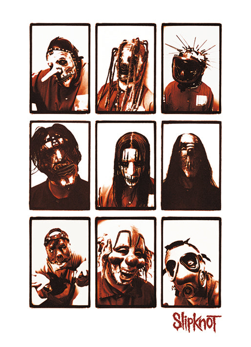 Slipknot Frames Postcard