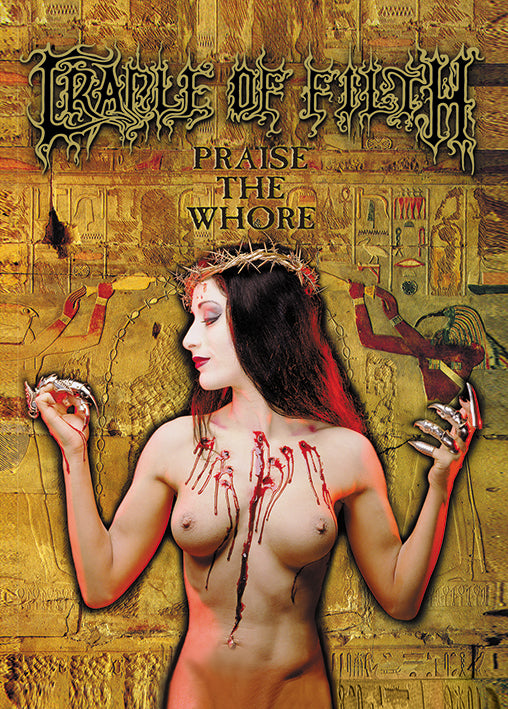 Cradle Of Filth Praise The Whore Postcard