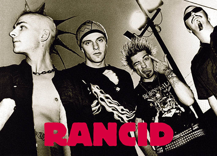 Rancid Group Postcard