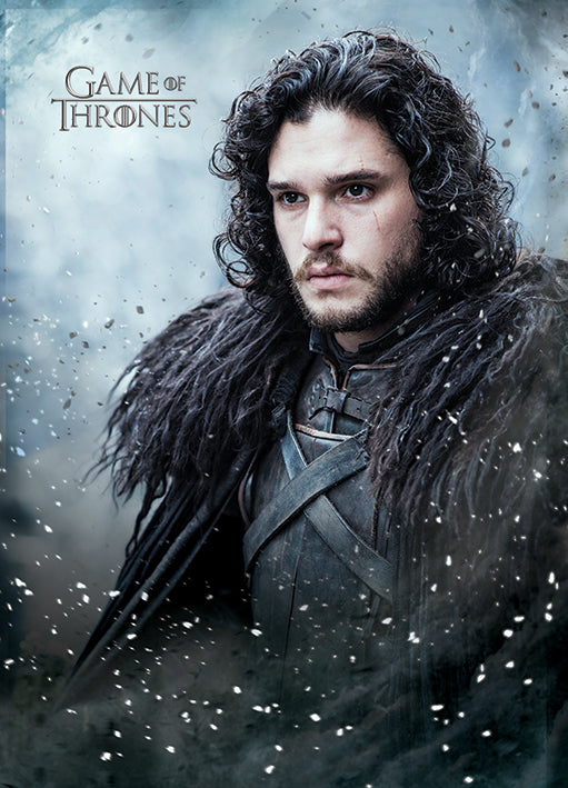 Game Of Thrones Jon Snow Postcard