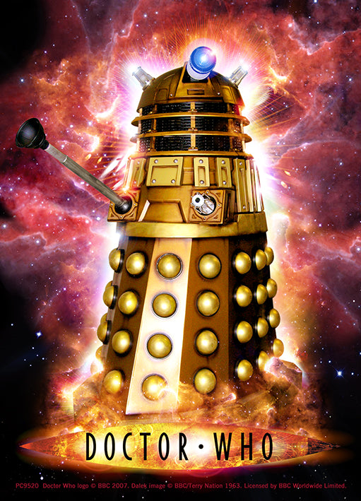 Doctor Who Dalek Postcard