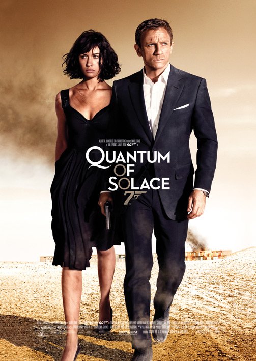 James Bond Quantum Of Solace Postcard
