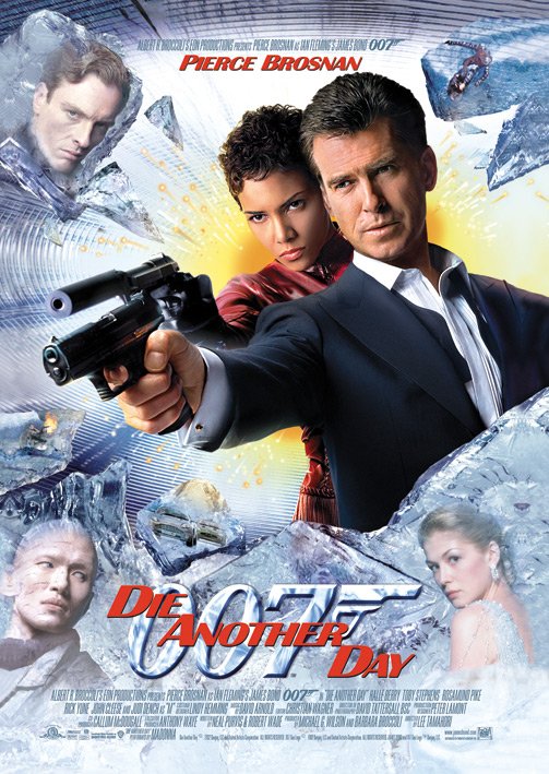 James Bond Die Another Day Postcard