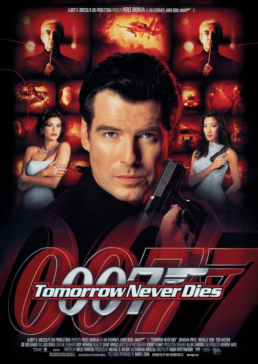 James Bond Tomorrow Never Dies Postcard