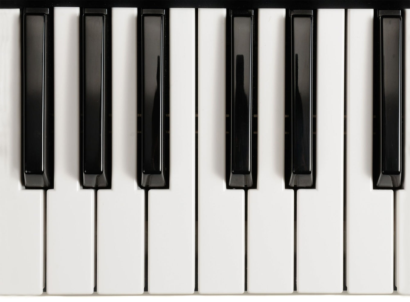 Piano Keys Black And White 3.15m x 2.32m 4 Piece Giant Wallpaper Wall Mural