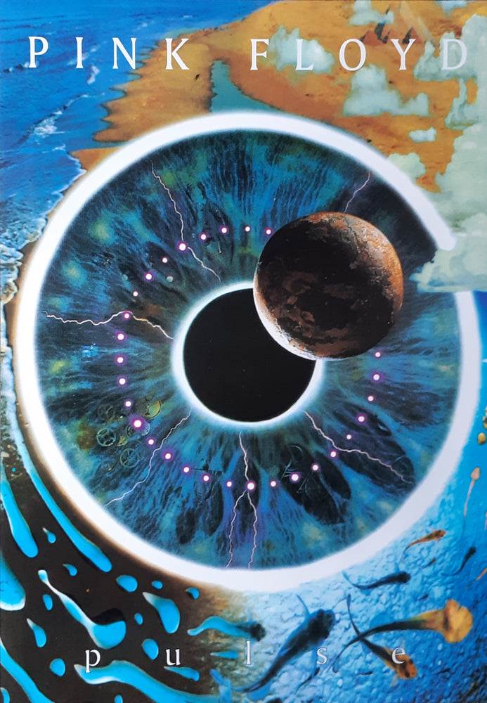 Pink Floyd Pulse Vintage Album Cover Maxi Poster Blockmount