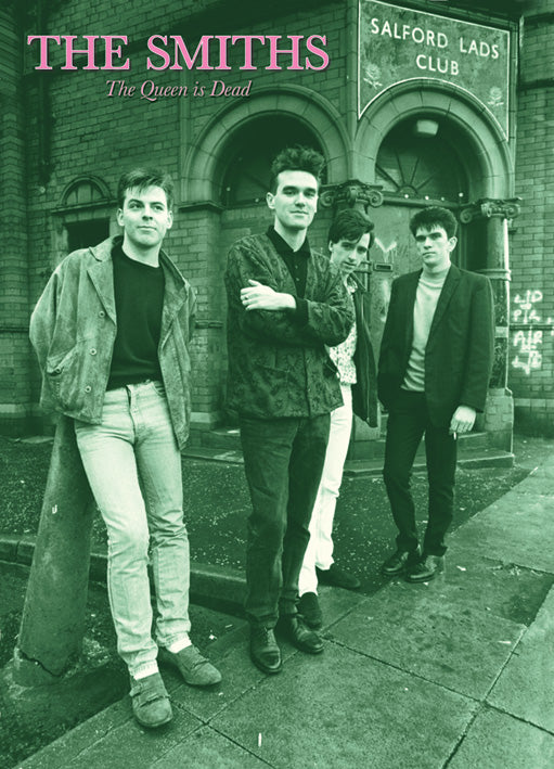 The Smiths Salford Lads Club Colour Maxi Poster Blockmount