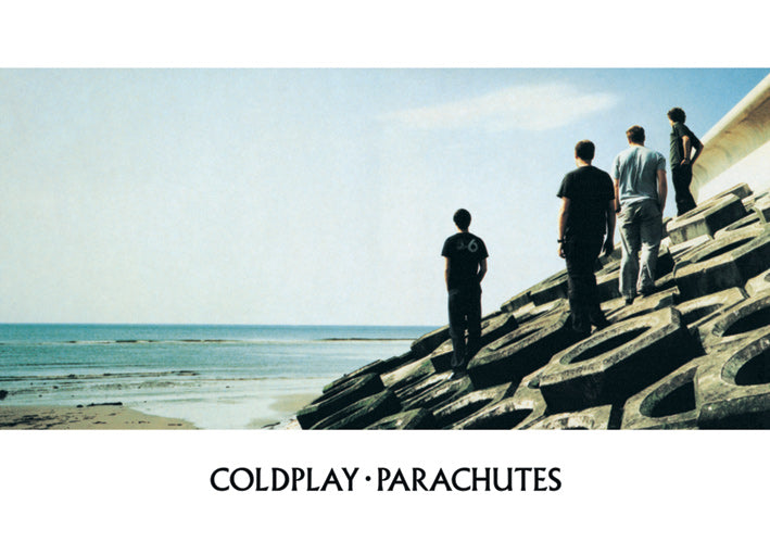 Coldplay Parachutes Maxi Poster Blockmount