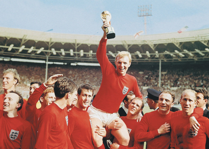 England 1966 Football World Cup Winners Maxi Poster Blockmount