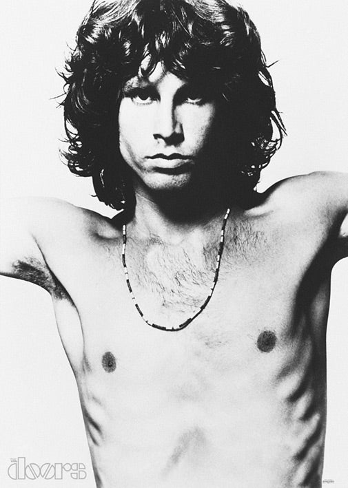 The Doors Jim Morrison Crucifix Maxi Poster Blockmount