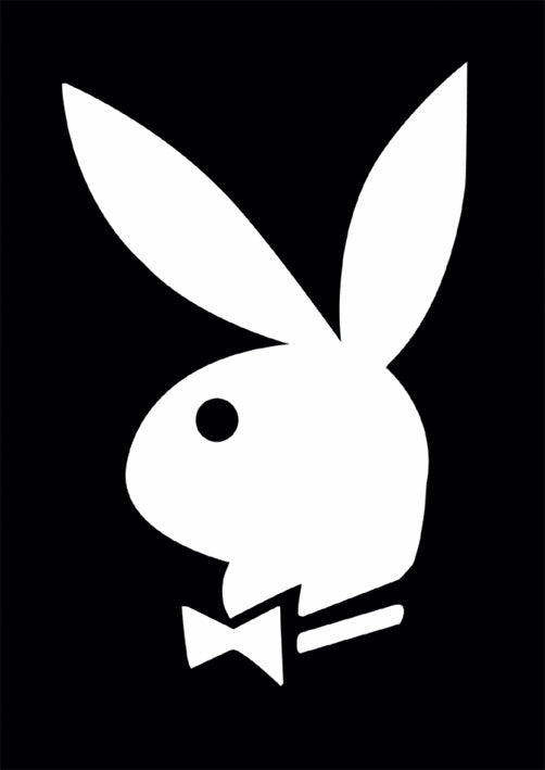 Playboy Bunny Black And White Maxi Poster