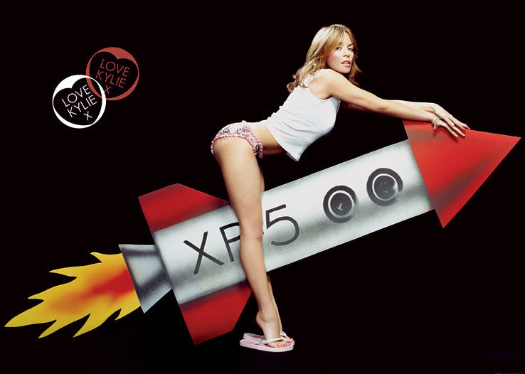 Kylie Minogue Rocket Love Kylie Lingerie Maxi Poster