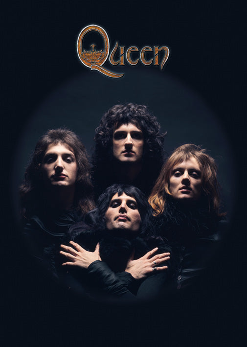 Queen Bohemian Rhapsody Video Group Maxi Poster Blockmount