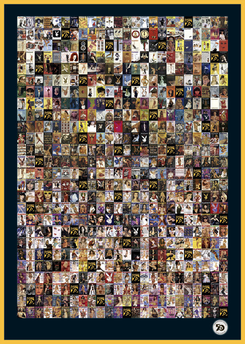 Playboy Magazine Covers Montage 1953 - 2003 Maxi Poster