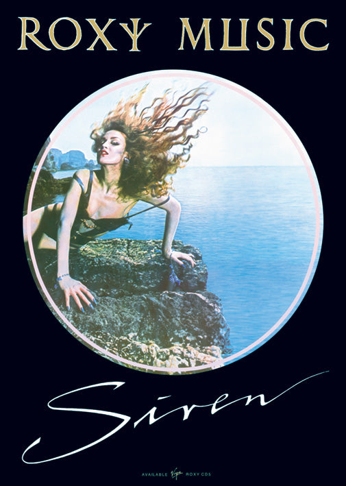 Roxy Music Siren Album Poster