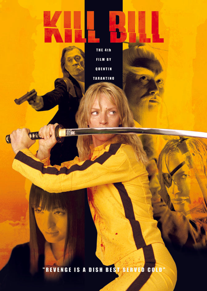 Kill Bill Characters Montage 100x140cm Giant Poster