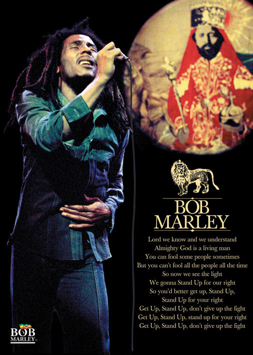Bob Marley Selassie Maxi Poster