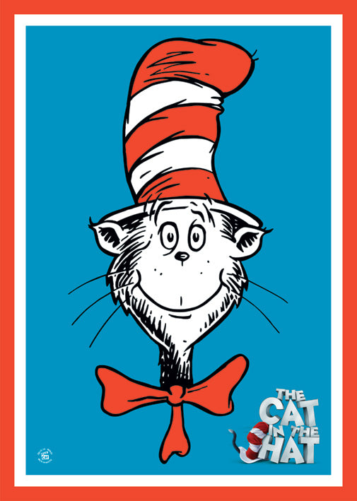 The Cat In The Hat Vintage Maxi Poster