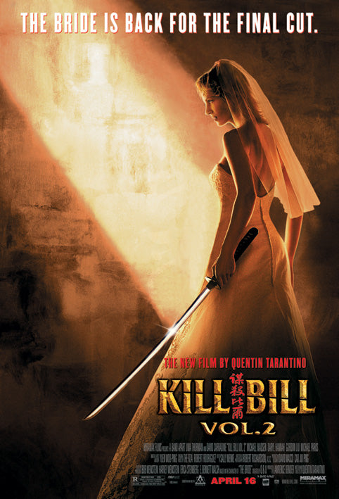 Kill Bill Vol 2 USA Film Score Maxi Poster