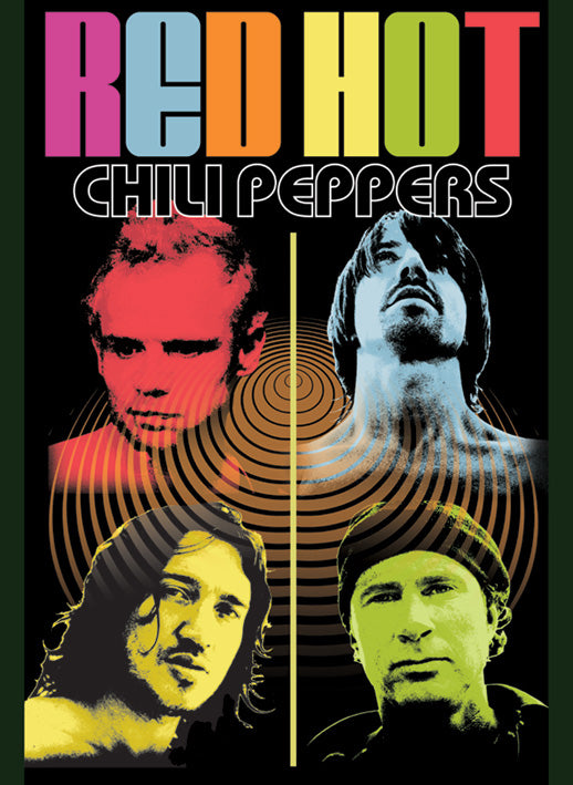 Red Hot Chili Peppers Colour Me Maxi Poster