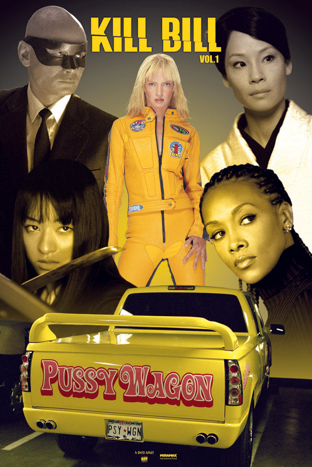 Kill Bill Vol 1 Pussy Wagon Maxi Poster